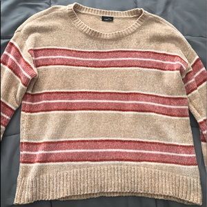 striped knitted sweater